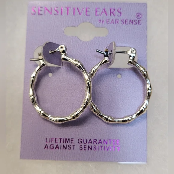 NWT Elegant Silver Earrings - 3 Pairs - Picture 7 of 8